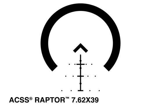 Primary Arms 1-6x24mm First Focal Plane glass etched ACSS Raptor 7.62 Reticle - No illumination
